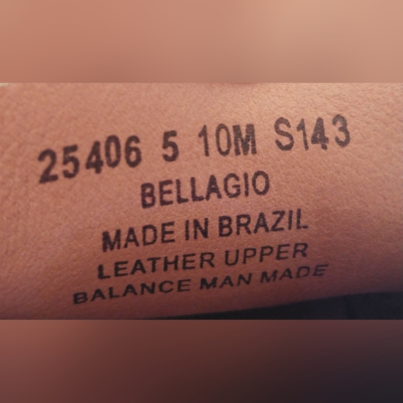 Brown Shoe Company BELLAGIO Brazilian Leather Slip On Loafers Men's Sz 10 M Tan - Picture 7 of 13